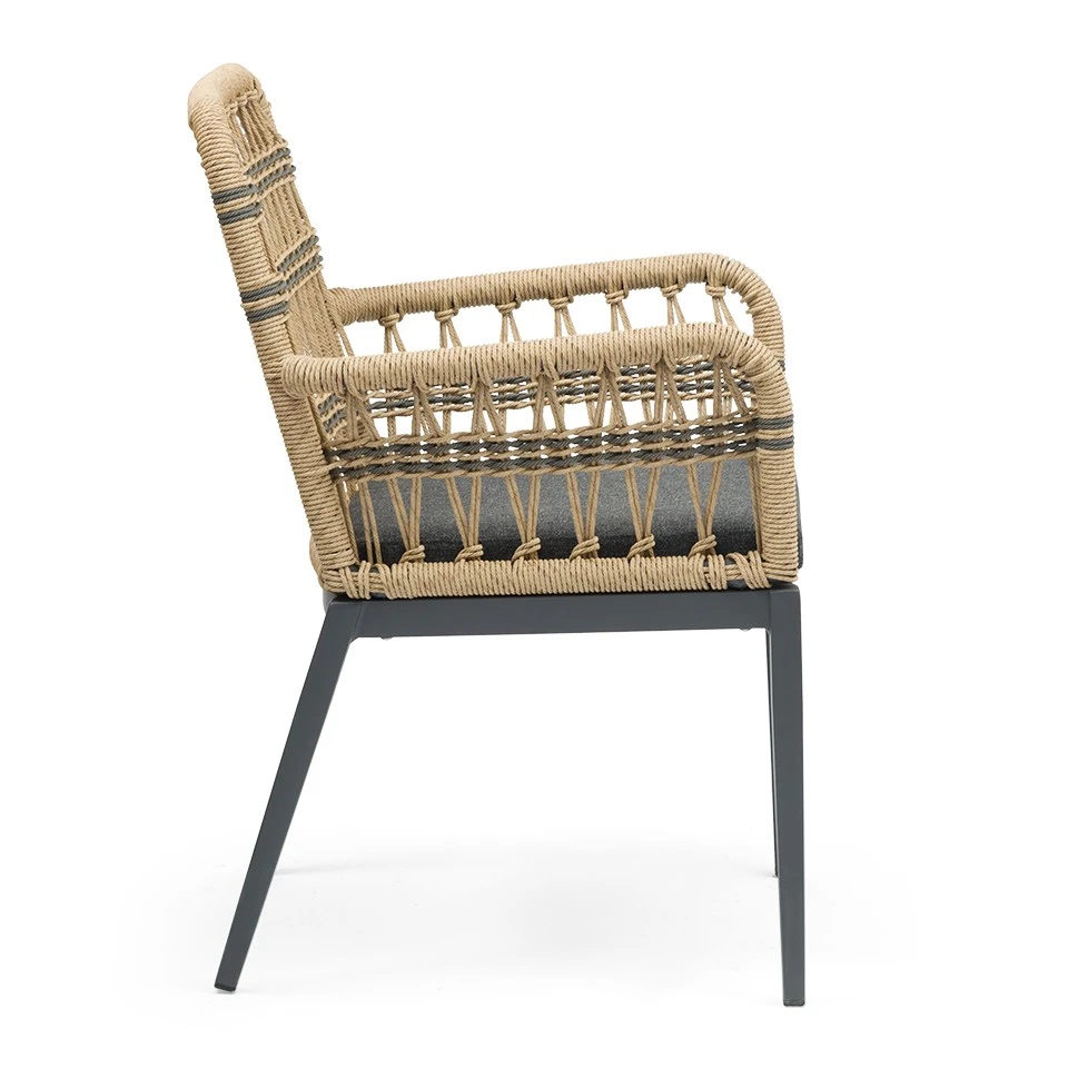 Twisted PE Rope Chairs For Restaurants Manufacturers, Suppliers, Factory